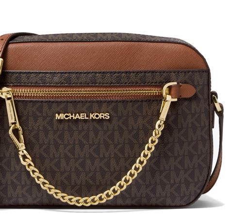 michael kors jet set item 32s12jsz3b|Jet Set Large Logo Crossbody Bag .